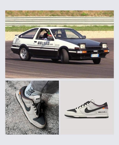 No Brainer x Nike Sb Dunk Low Ae86 From Initial D